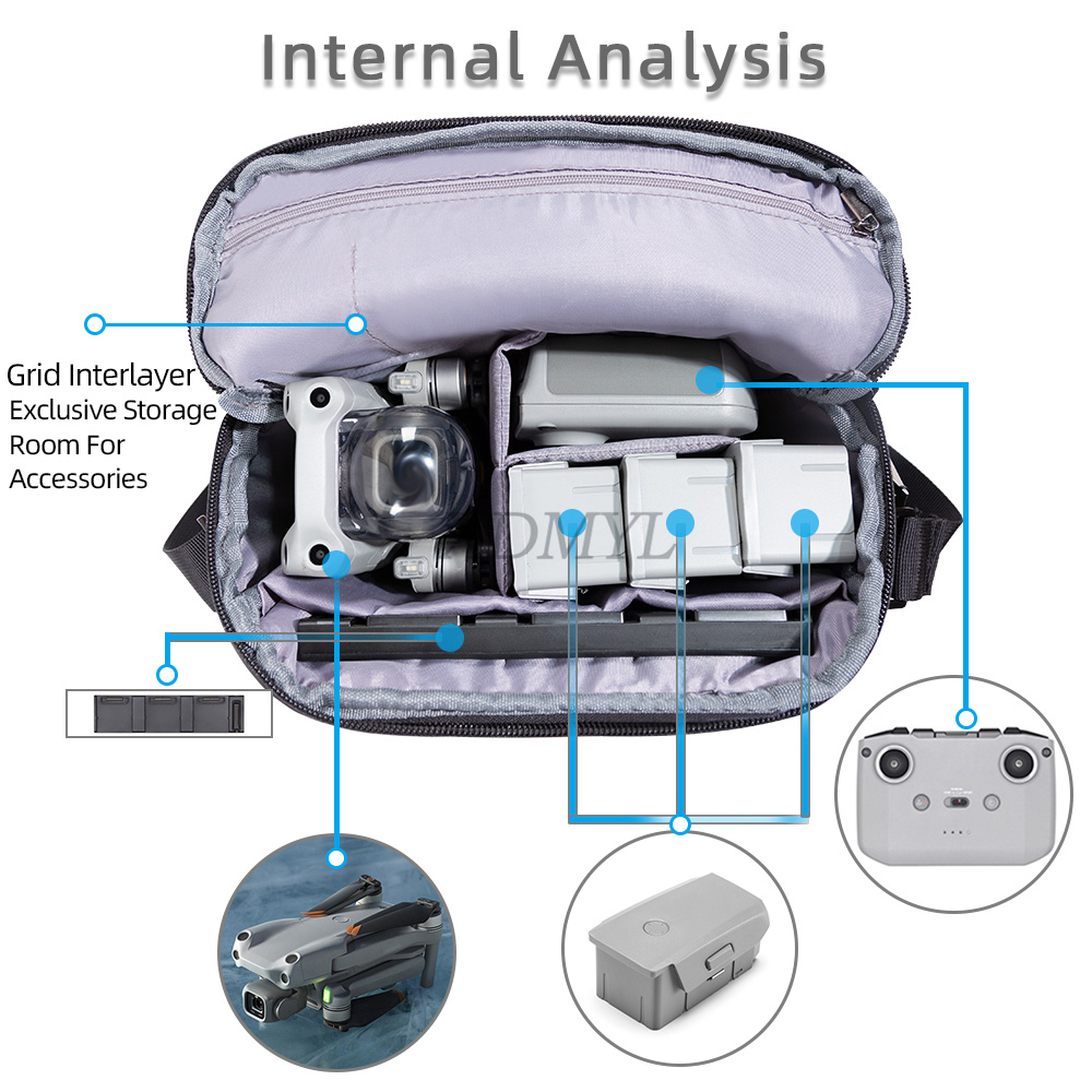 Mochila para DJI NEO 2/Mini 5  - Drone Backpack avaliação e preço