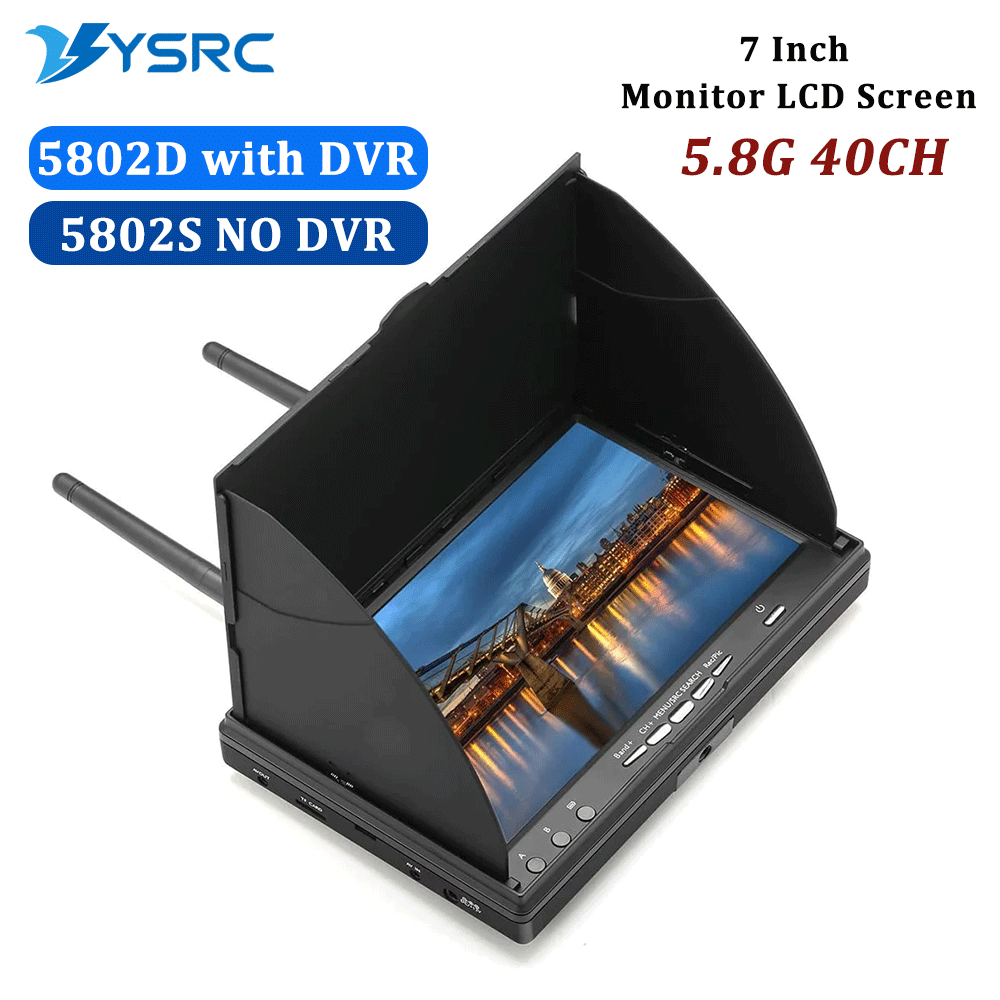 Monitor LCD de 7 Polegadas 5.8 - Drone Controller Screen avaliação e preço